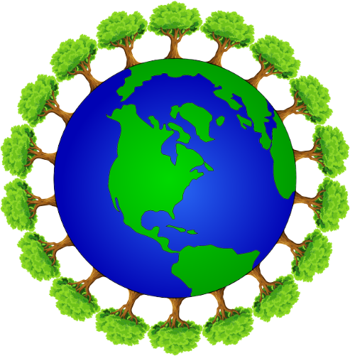 Naturaleza sostenible y ecológica